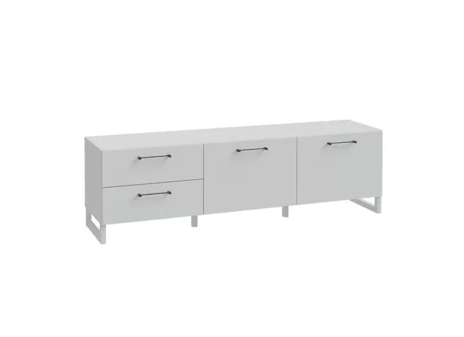 Oferta de Mueble de televisión con 2 cajones y 2 puertas SAMBA por 233€ en Tuco