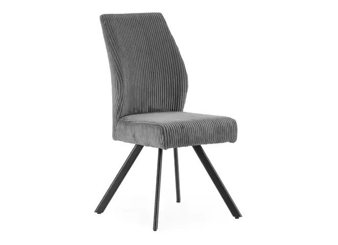 Oferta de Silla de comedor tapizada asiento con muelles AINARA por 74€ en Tuco