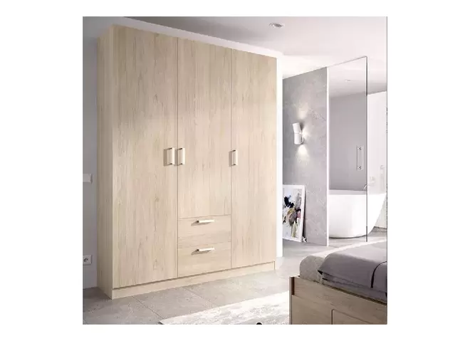 Oferta de Armario 3 ptas+2 caj natural MAXIKOAN por 584€ en Tuco