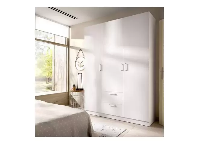 Oferta de Armario 3 ptas+2 caj blanco MAXIKOAN por 557€ en Tuco