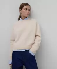 Oferta de Jersey corto punto con alpaca mujer por 149€ en U Adolfo Domínguez