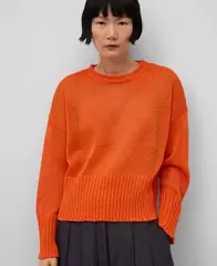 Oferta de Jersey cuello caja punto abierto mujer por 109€ en U Adolfo Domínguez