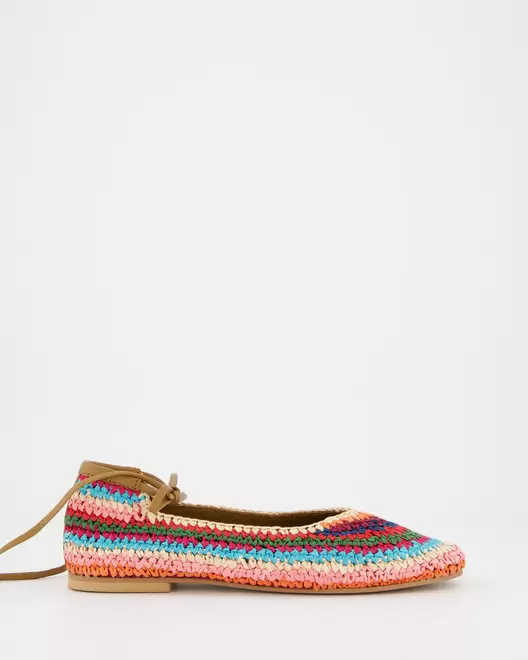 Oferta de Proveedor: Ulanka Bailarinas de crochet atadas al tobillo - Cami por 59,99€ en Ulanka