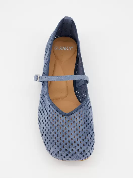 Oferta de Proveedor: Ulanka Bailarinas Mary Jane de ante troquelado - Muni por 49,99€ en Ulanka
