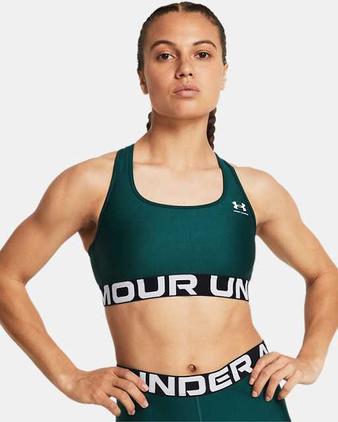 Oferta de Sujetador deportivo HeatGear® Armour Mid Branded para mujer por 14,97€ en Under Armour