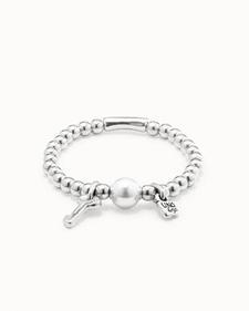Oferta de Sterling silver-plated bracelet with pearl por 120€ en Uno de 50