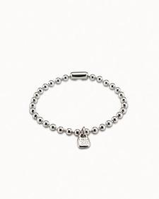 Oferta de Sterling silver-plated beads bracelet por 70€ en Uno de 50