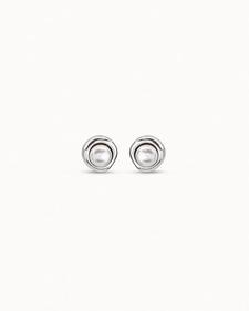 Oferta de Sterling silver-plated earrings with pearl por 95€ en Uno de 50