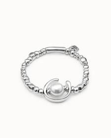 Oferta de Sterling silver-plated bracelet with pearl por 120€ en Uno de 50