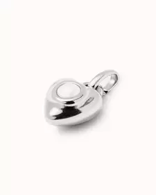 Oferta de Sterling silver-plated charm with pearl por 29€ en Uno de 50