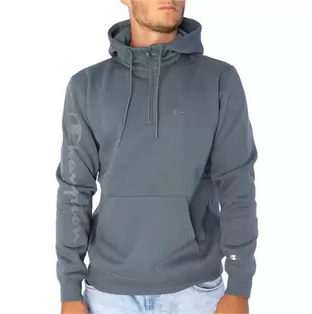 Oferta de Champion Hooded Half Zip Sweatshirt por 34,95€ en Base