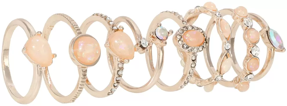 Oferta de Ring-Set - Rosegold Chic por 9€ en Bijou Brigitte