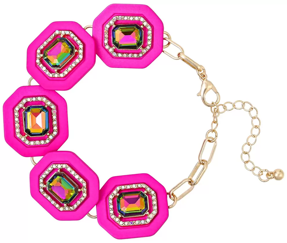 Oferta de Armband - Pink Statement por 8€ en Bijou Brigitte