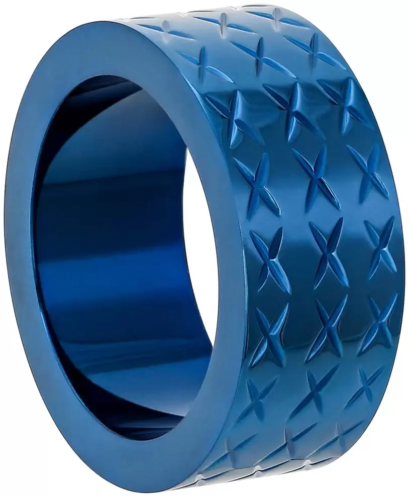 Oferta de Herren Ring - Blue Crosse... por 10€ en Bijou Brigitte