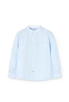 Oferta de Camisa de lino listado de niño por 35,95€ en Boboli