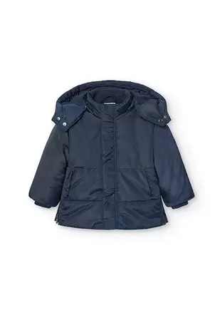 Oferta de Parka para bebé niño en azul marino por 59,95€ en Boboli