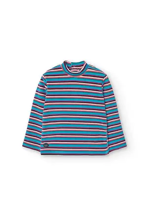 Oferta de Camiseta de terciopelo de bebé niña listado en varios colores por 9,95€ en Boboli