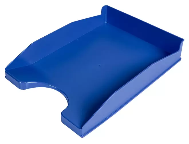 Oferta de Bandeja sobremesa plastico q-connect azul opaco 240x70x340 mm por 4,04€ en Carlin