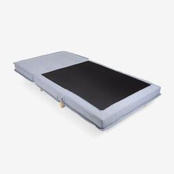 Oferta de Sofá cama individual gris claro 104x92x84cm por 415€ en Casa Viva