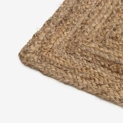 Oferta de Alfombra de yute natural 170x120cm por 59,99€ en Casa Viva