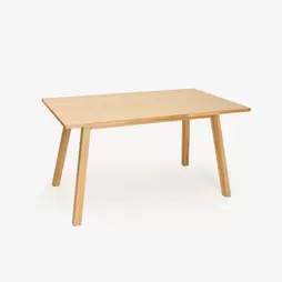 Oferta de Mesa de comedor de madera de olmo Essen 140x80x75cm por 375€ en Casa Viva