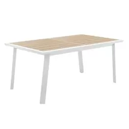 Oferta de Mesa de aluminio extensible Saura 170/260x100x76cm por 799€ en Casa Viva