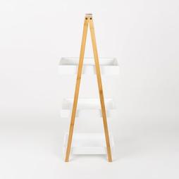Oferta de Estantería de bambú 30x18x82cm por 29,99€ en Casa Viva