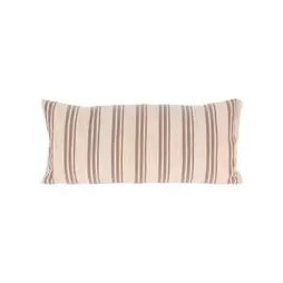 Oferta de Cojín de algodón rayas 70x30cm por 17,99€ en Casa Viva