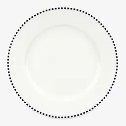 Oferta de Plato llano de porcelana Blue Square 27cm por 4,99€ en Casa Viva