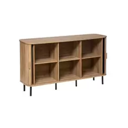 Oferta de Aparador de madera MDF Valote 140x40x80cm por 415€ en Casa Viva