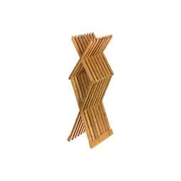Oferta de Taburete/mesa auxiliar plegable de bambú 40x32x45cm por 39,99€ en Casa Viva