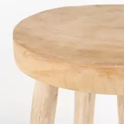 Oferta de Taburete de madera Rustic Ø30cm por 49,99€ en Casa Viva