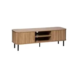 Oferta de Mueble de TV de madera MDF Valote 140x40x46cm por 279€ en Casa Viva
