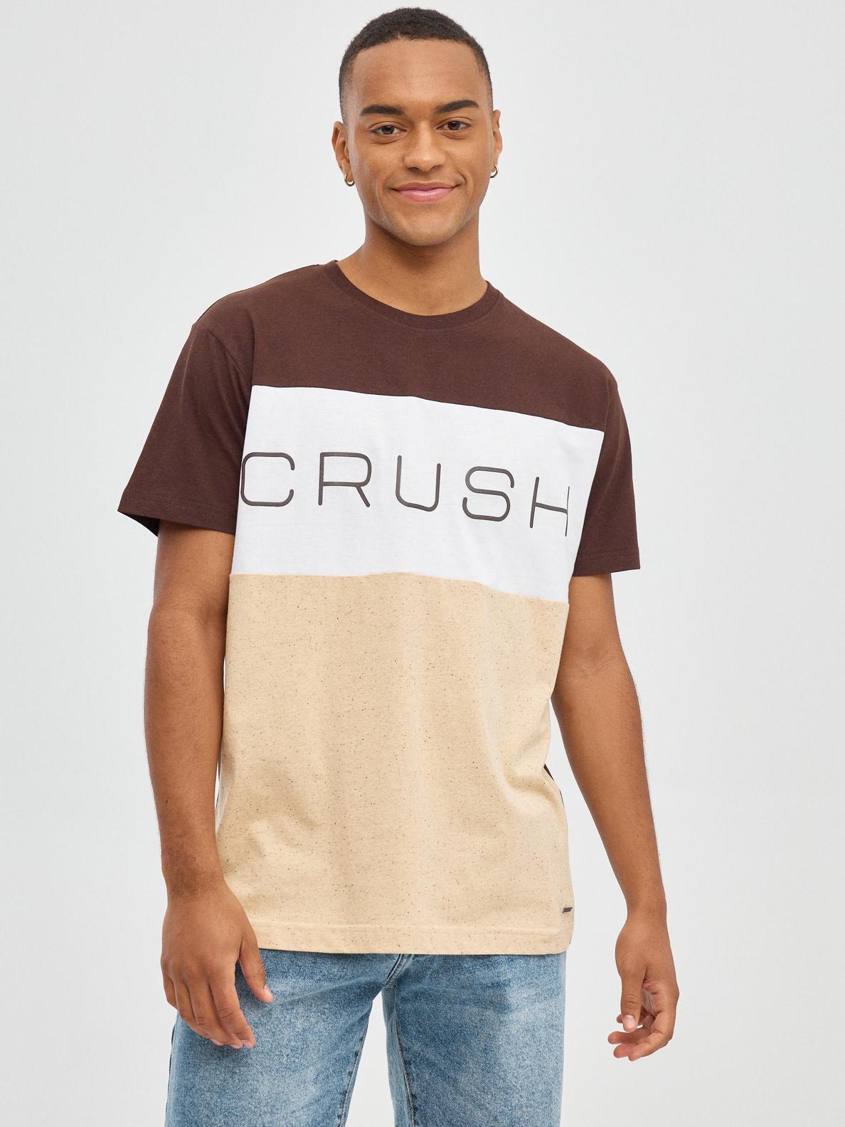 Oferta de Camiseta color block Crush por 7,99€ en Inside