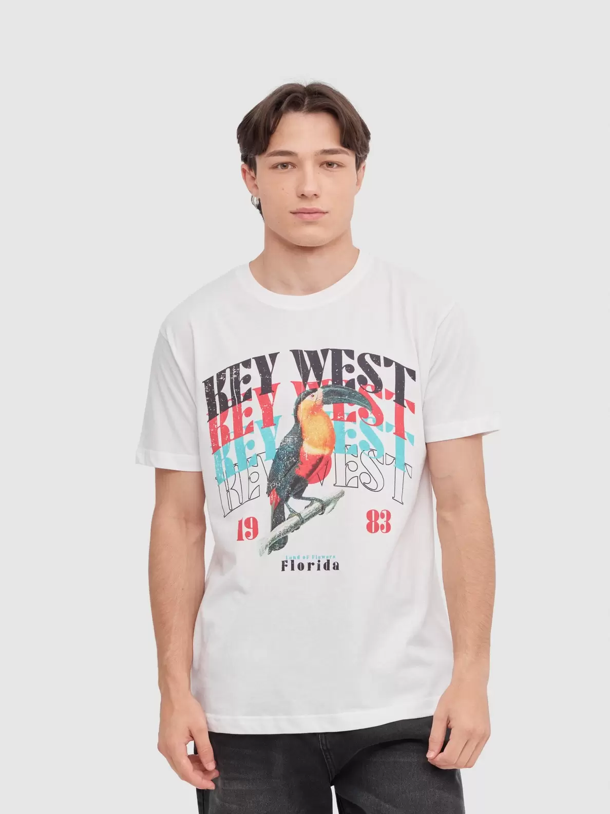 Oferta de Camiseta tucán tropical por 4,99€ en Inside