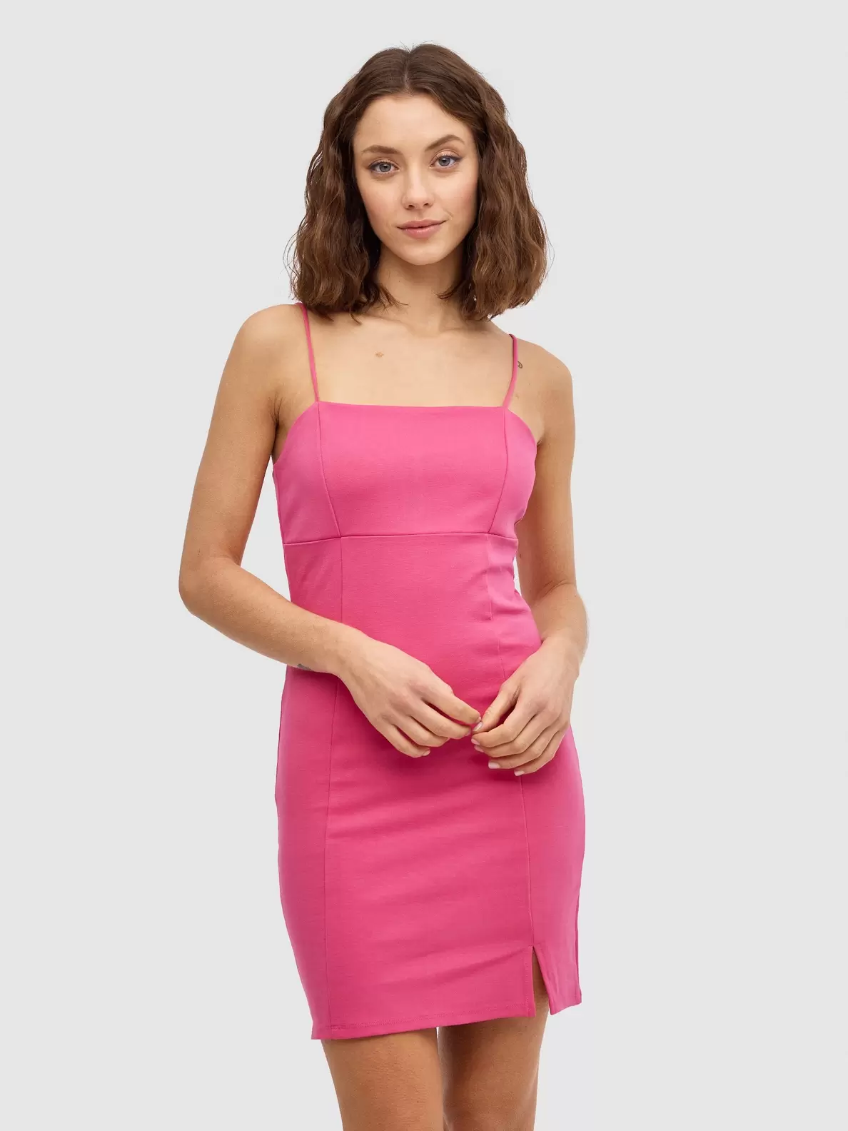 Oferta de Vestido mini ajustado tirantes por 6,99€ en Inside