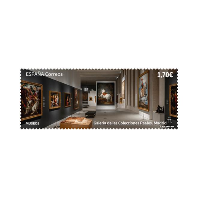 Oferta de Sello Galería de las Colecciones Reales. Madrid | Serie Museos por 1,7€ en Correos
