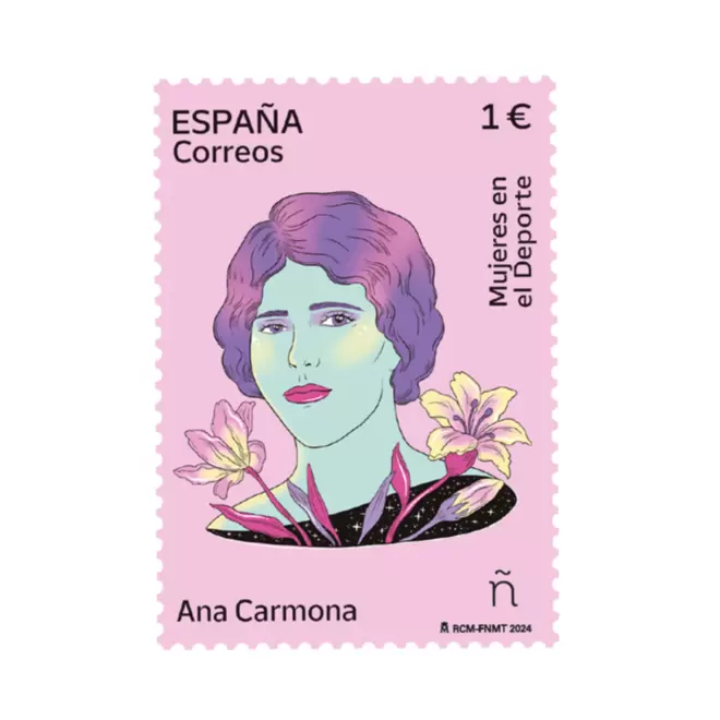 Oferta de Sellos #8MTodoElAño | Ana Carmona | Mujeres en el Deporte | Pack de 5 por 5€ en Correos