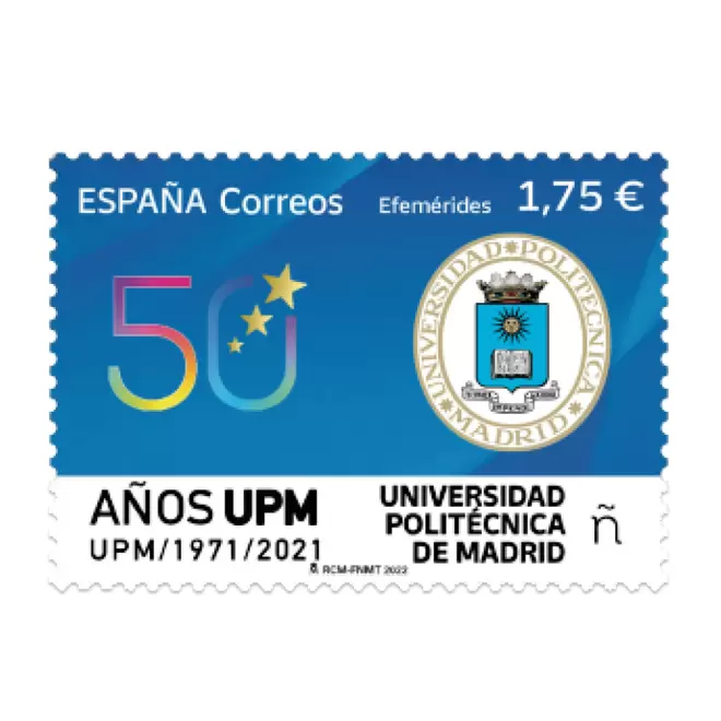 Oferta de Sello Universidad Politécnica | Efemérides | Pack de 2 por 3,5€ en Correos