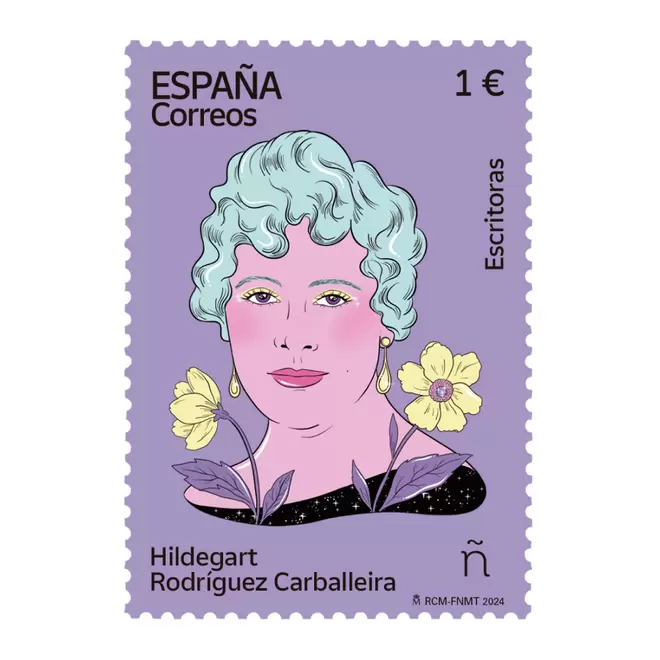 Oferta de Sellos #8MTodoElAño | Hildegart Rodríguez | Mujeres escritoras | Pack de 5 por 5€ en Correos