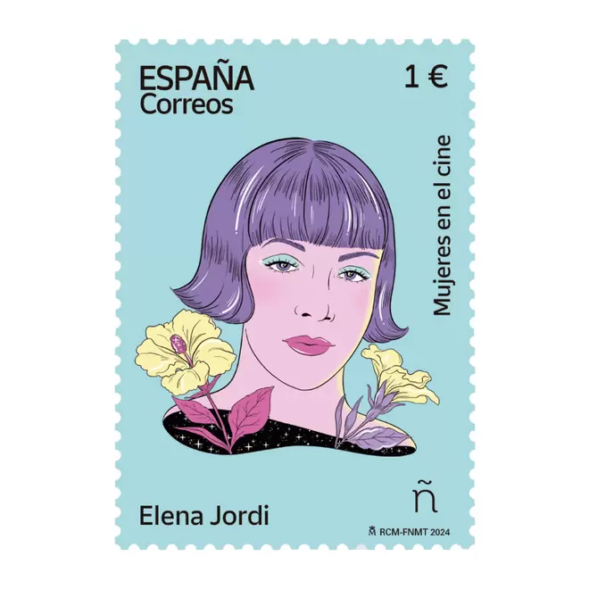 Oferta de Sellos #8MTodoElAño | Elena Jordi | Mujeres cineastas | Pack de 5 por 5€ en Correos