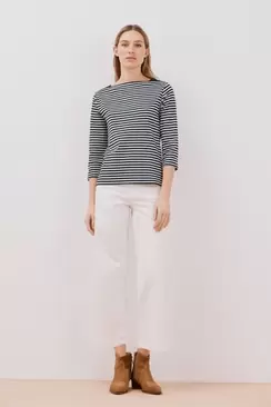 Oferta de Palazzo crop jeans por 29,99€ en Cortefiel