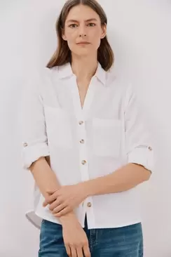 Oferta de Camisa algodón estampada por 19,99€ en Cortefiel