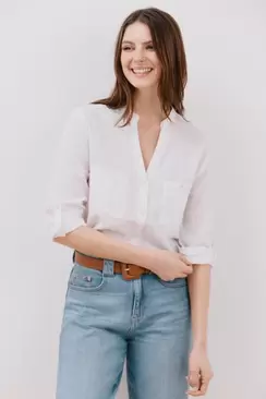 Oferta de Shirt made of linen por 39,99€ en Cortefiel