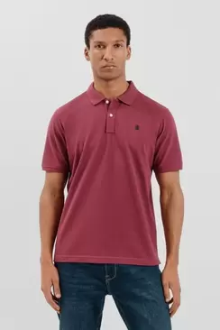 Oferta de Basic piqué polo shirt por 29,99€ en Cortefiel