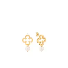 Oferta de Pendientes Trébol Perla por 34,99€ en Cristian Lay