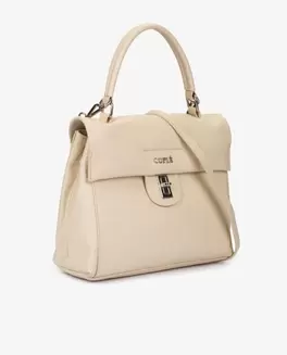 Oferta de BOLSO SHOPPER PEQUEÑO PIEL BEIG por 129€ en CUPLÉ