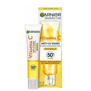 Oferta de Garnier skin active fluido antimanchas vitamina spf-50+ 40ml por 13,95€ en De la Uz