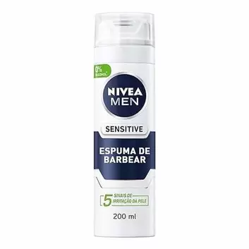 Oferta de Nivea men sensitive espuma de afeitar 200ml por 2,95€ en De la Uz