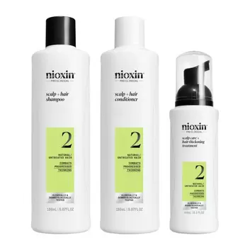 Oferta de Nioxin kit sistema 2 tratamiento para cabello natural debil por 29,95€ en De la Uz